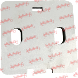 35593 Kempf Kopfplatte, für Alu-Unterfahrschutz